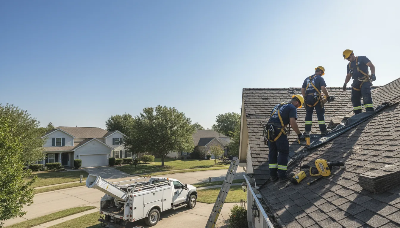 Hail Damage Roof Repair in Red Hill, PA